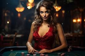 Mobile app interface showing live football and casino games